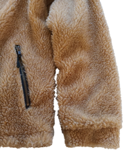 Cargar imagen en el visor de la galería, CHAQUETA NANUQ HOMBRE CAMEL NEGRO