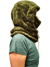 Cargar imagen en el visor de la galería, BALACLAVA MANU NATIVO® VERDE OLIVA
