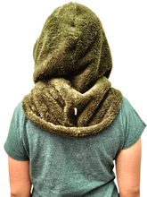 Cargar imagen en el visor de la galería, BALACLAVA MANU NATIVO® VERDE OLIVA