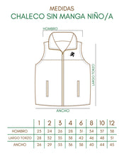 Cargar imagen en el visor de la galería, Chaleco Sin Manga Niña Rosa