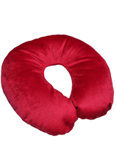 Cargar imagen en el visor de la galería, COJIN DE VIAJE CERVICAL RED MANU NATIVO