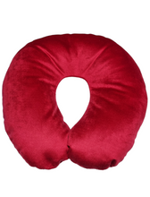 Cargar imagen en el visor de la galería, COJIN DE VIAJE CERVICAL RED MANU NATIVO