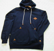 Cargar imagen en el visor de la galería, POLERON COTTON KANGUROO AZUL MARINO