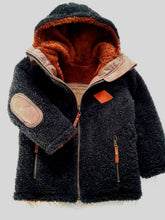 Cargar imagen en el visor de la galería, CHAQUETA CAPTURE NEGRO JASPEADO NIÑO-NIÑA