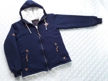 Cargar imagen en el visor de la galería, COTTON FORRADO MARINO