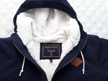 Cargar imagen en el visor de la galería, COTTON FORRADO MARINO