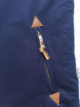 Cargar imagen en el visor de la galería, COTTON FORRADO MARINO