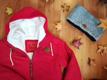 Cargar imagen en el visor de la galería, CHAQUETA COTTON FORRADO ROJO