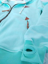 Cargar imagen en el visor de la galería, Poleron Casaca Turqueza