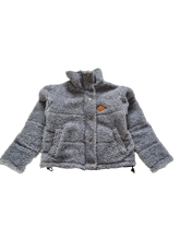 Cargar imagen en el visor de la galería, CHAQUETA PUFFER GREY
