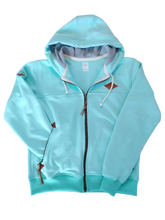 Cargar imagen en el visor de la galería, Poleron Casaca Turqueza
