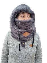 Cargar imagen en el visor de la galería, BALACLAVA MANU NATIVO® GRIS
