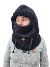 Cargar imagen en el visor de la galería, BALACLAVA MANU NATIVO® NEGRO
