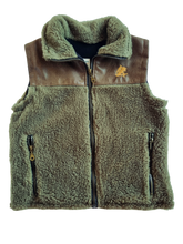 Cargar imagen en el visor de la galería, Chaleco Sin Manga Oliva
