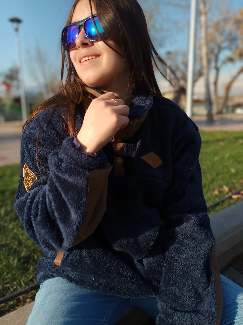 PULLOVER KODIAK AZUL MUJER