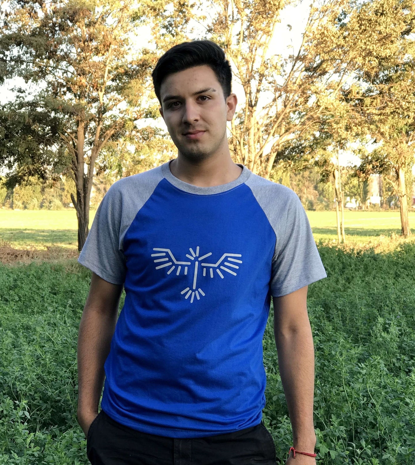 POLERA MANU BLUE HOMBRE