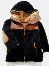 Cargar imagen en el visor de la galería, CHAQUETA CHIPORRO NANUQ NEGRO NIÑO-NIÑA
